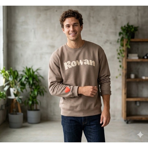 Rowan Other - Men's Brown Sweater Size Large Rowan Brand Long Sleeves